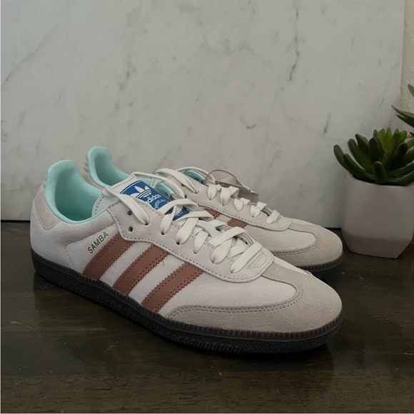 adidas Samba OG Crystal White Clay Strata - Picture 13 of 15